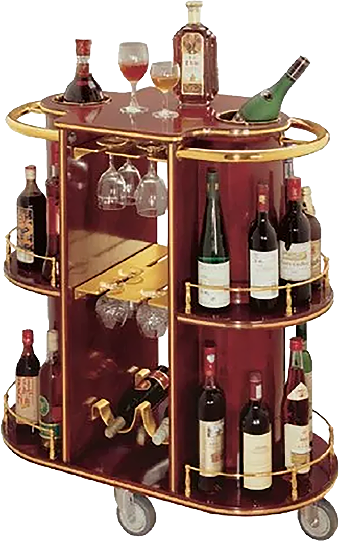 LIQUOR & WINE TROLLEY