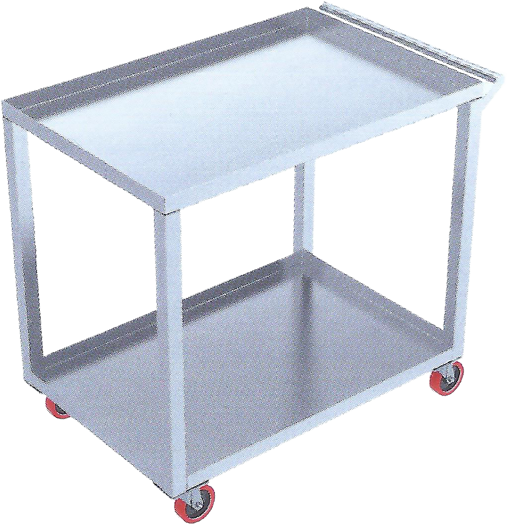 TWO SHELF TROLLEY